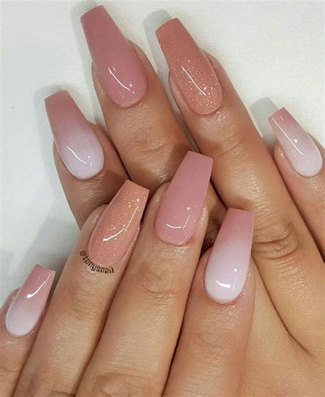 coffin neutral nail designs|50 Coffin Nail Design Ideas